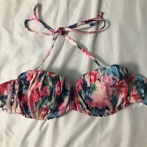 Floral H&M bikini top 32B